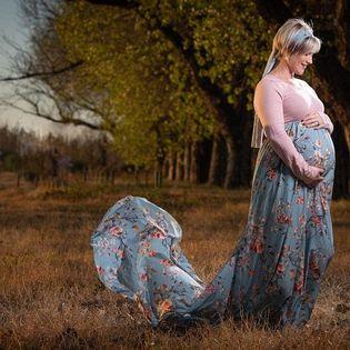 Pink Maturnity dress