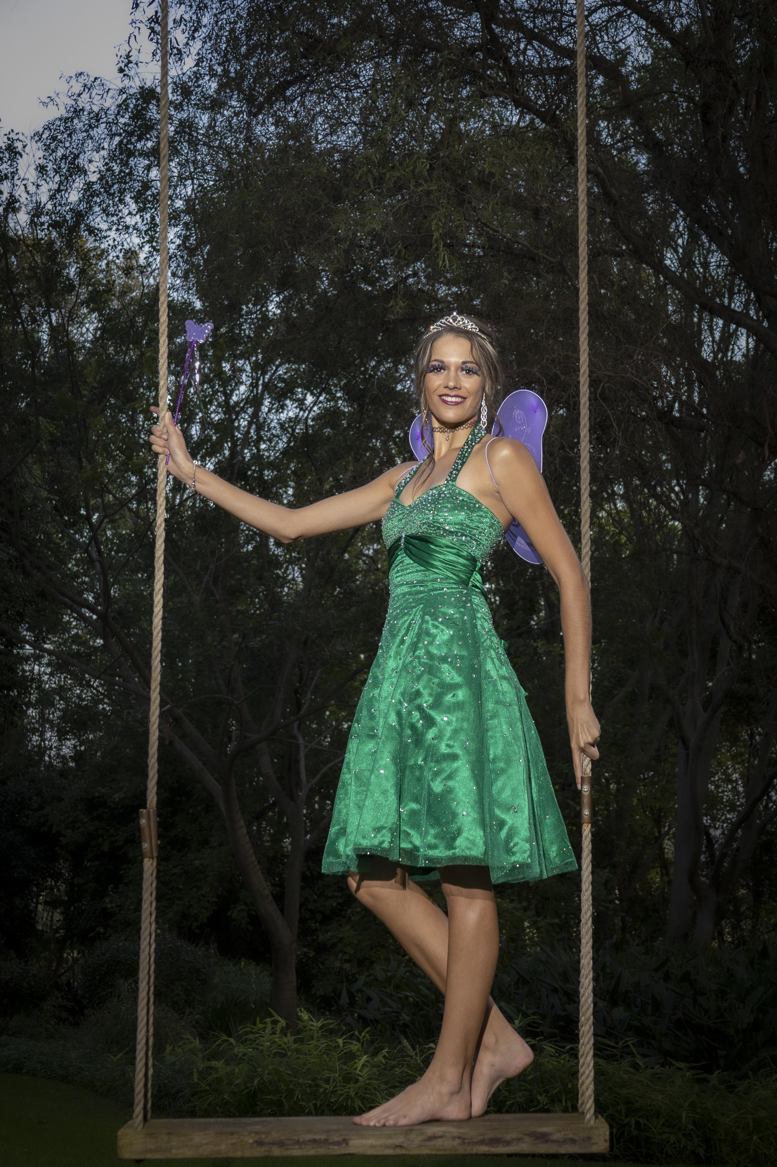 Green  Cocktail dress