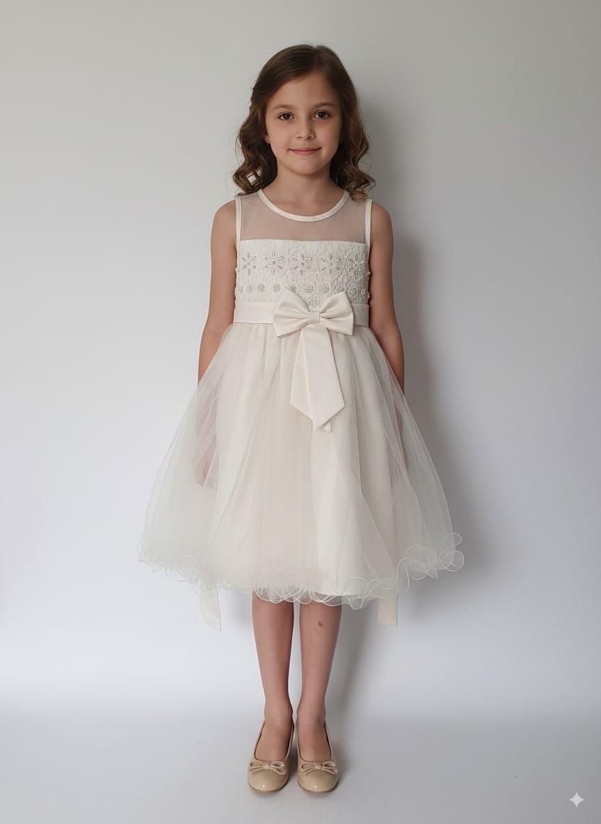 Kids beige dress