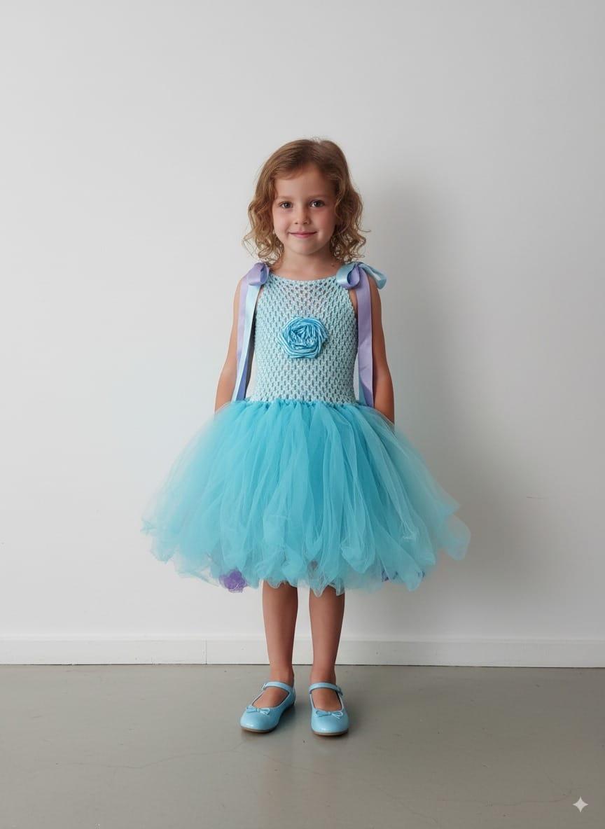 Kids blue dress