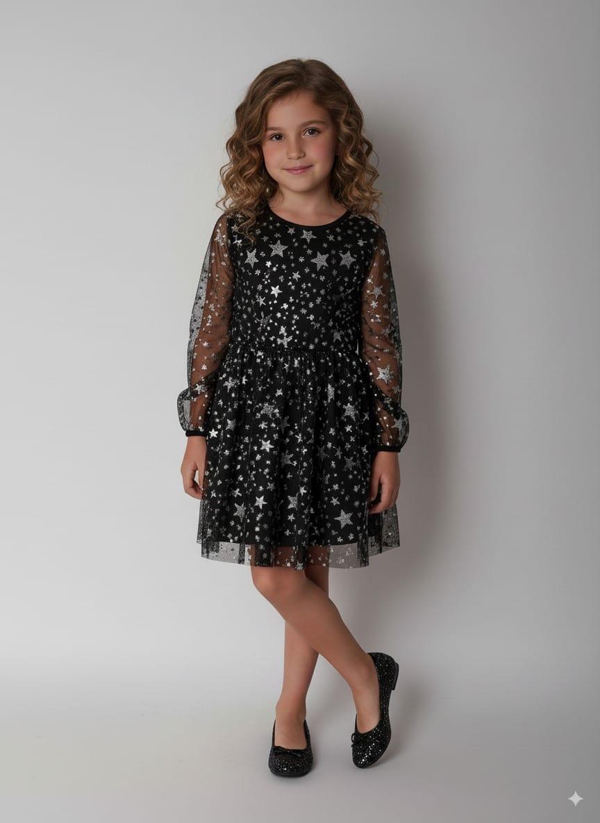 Kids black dress