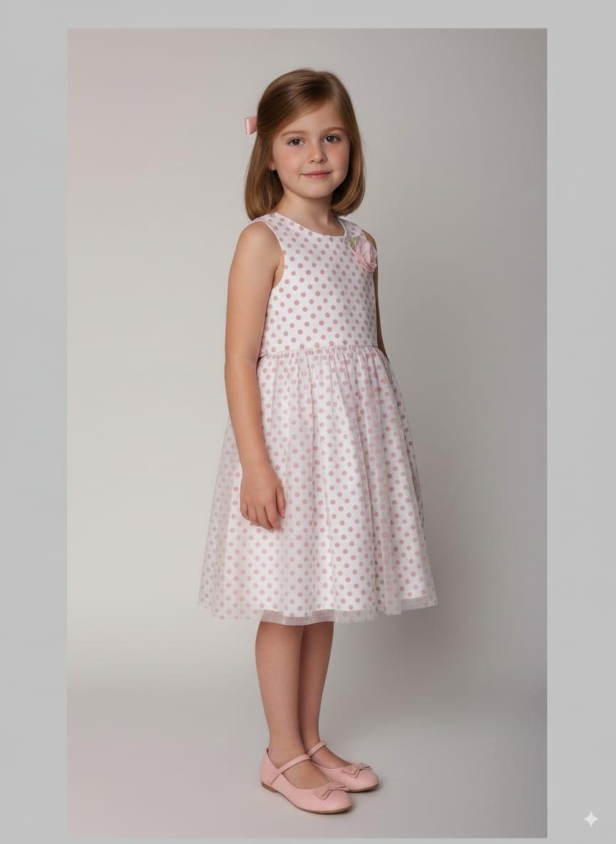 Kids pink dress