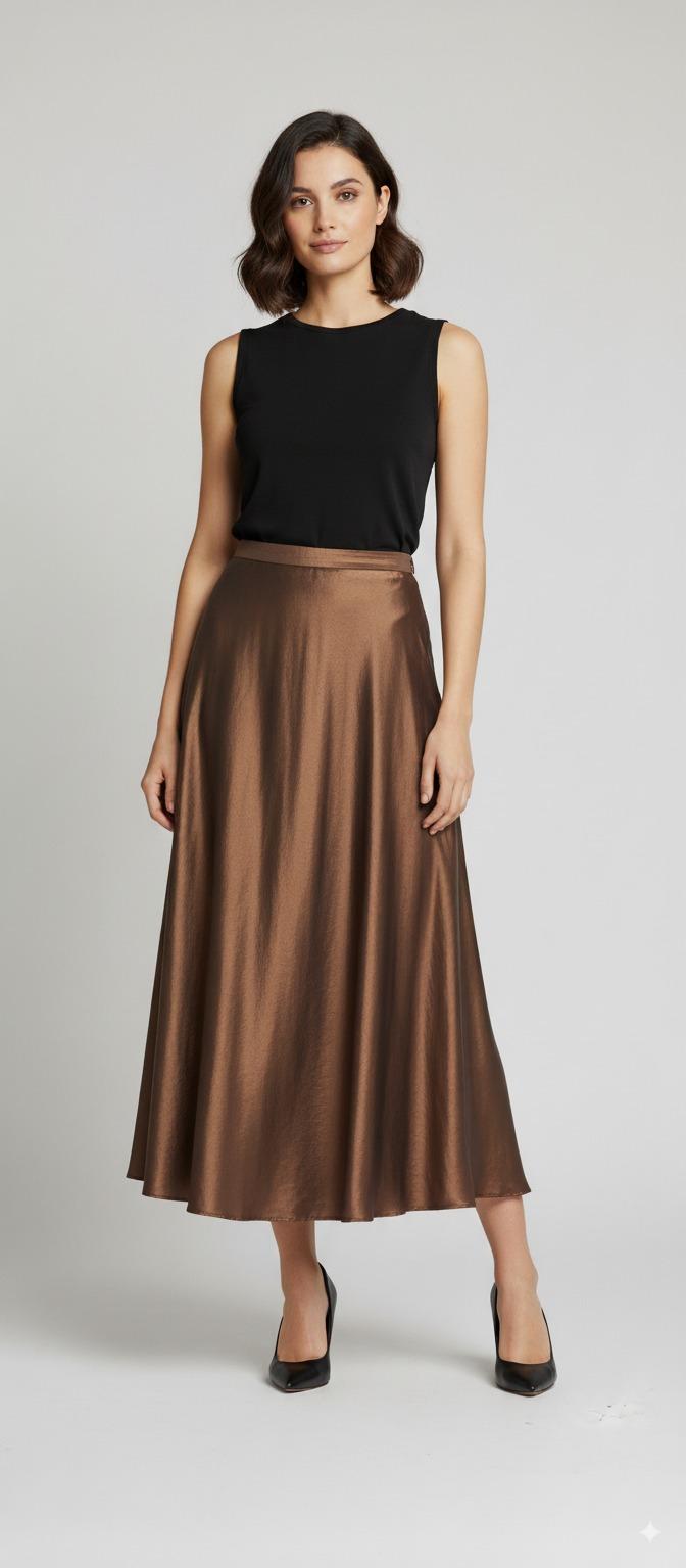 Brown skirt